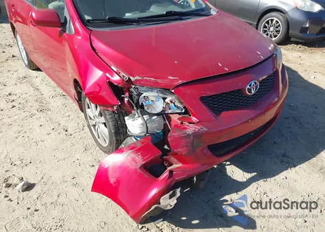 2010 Toyota Corolla Xle z USA, uszkodzony, nr VIN 1NXBU4EE7AZ270678